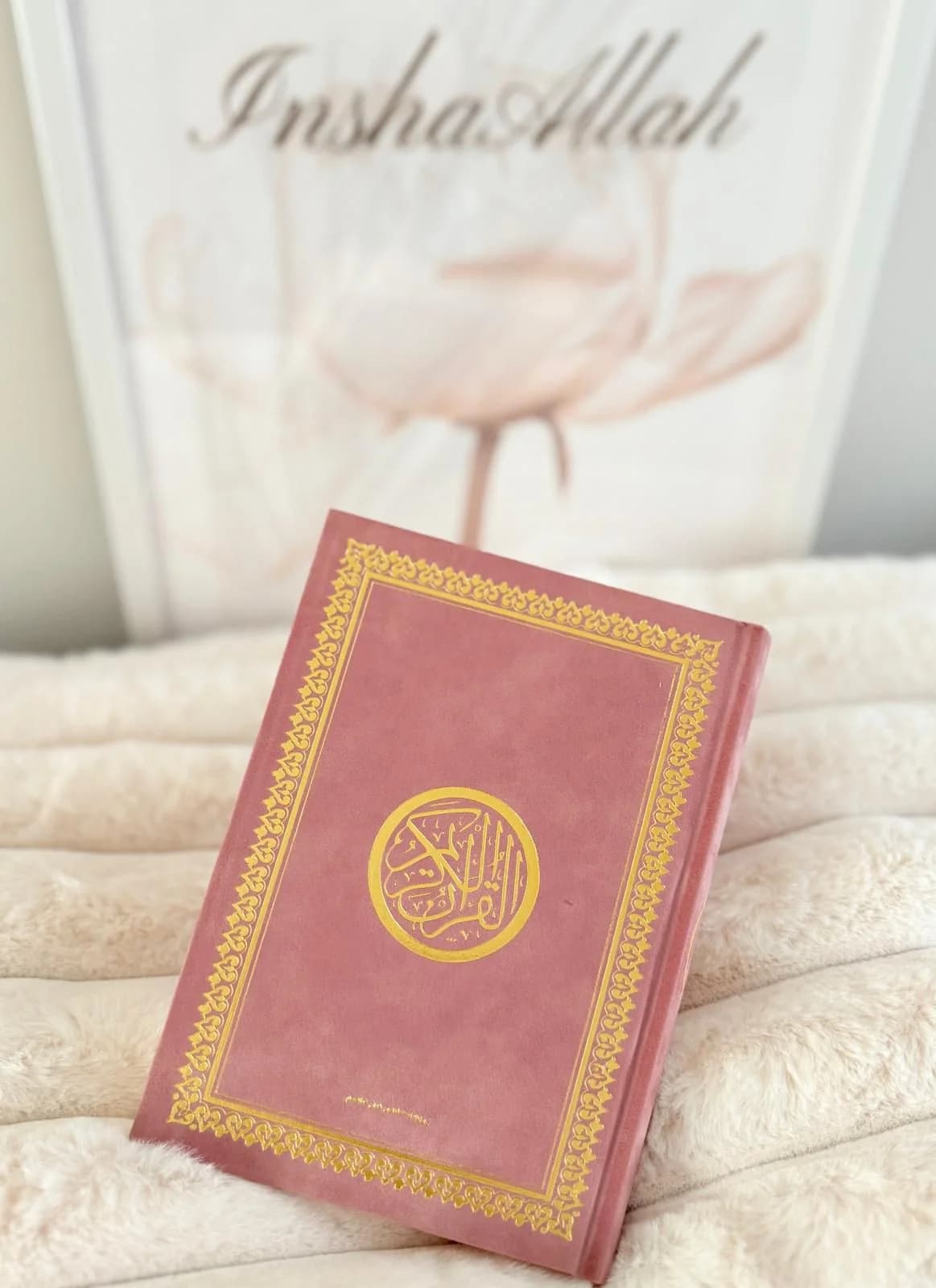 Koran velvet/suede Arabisch (2)