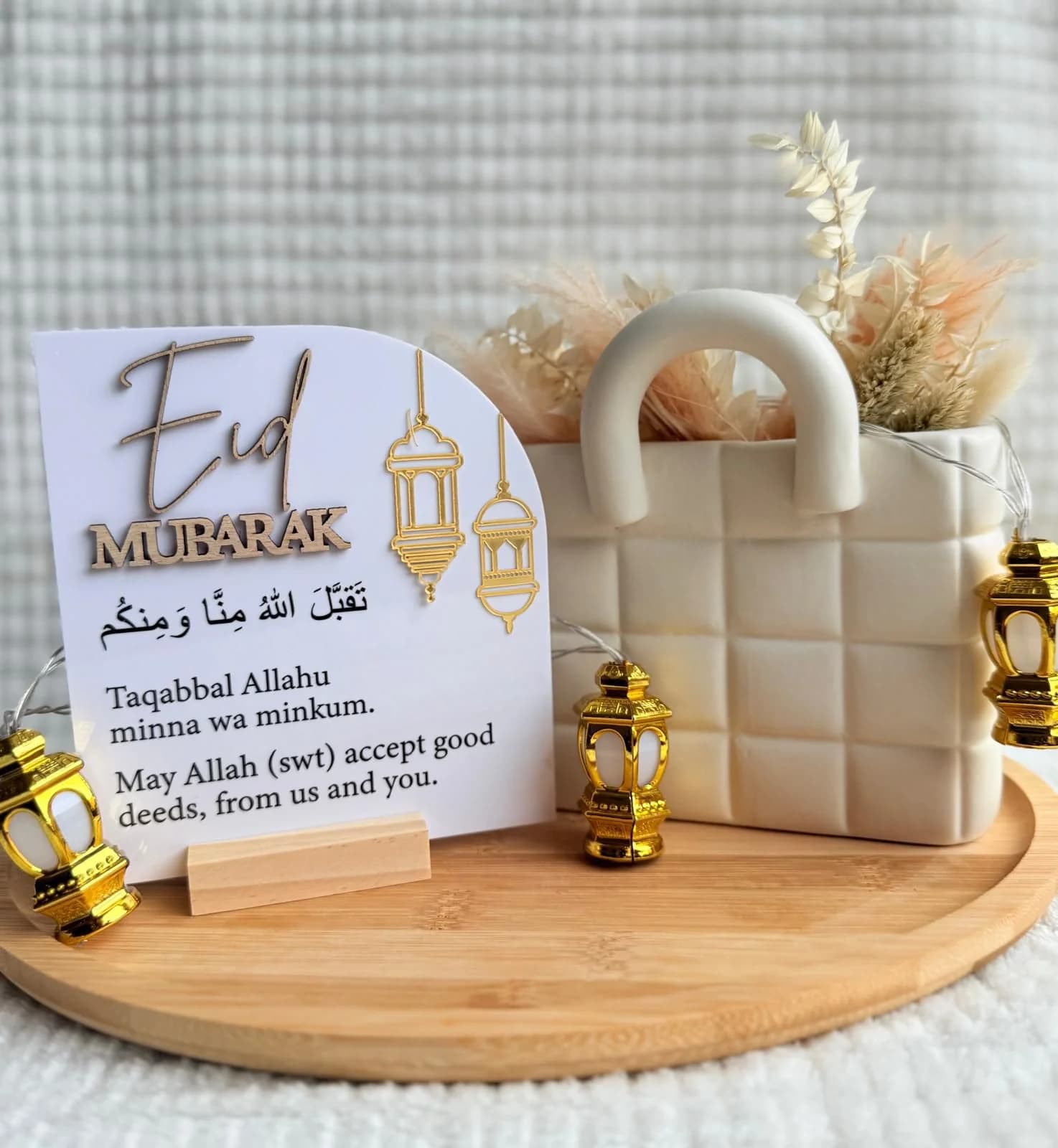 Eid Mubarak houder